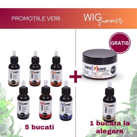 Pachet Promotional -  5 bucati BBCOS DROPURE Pure Pigment – Pigment pur (50ml)