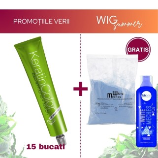 Pachet Promotional - 15 bucati BBCOS Vopsea de par Keratin COLOR (100ml)