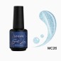 SoKwik Oja Semipermanenta Cat Eye MC26 – Albastru Deschis cu Reflexe Argintii (15ml) TPO Free si Hema Free