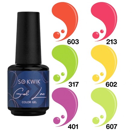 SoKwik Summer Collection – Set 6 oje semipermanente