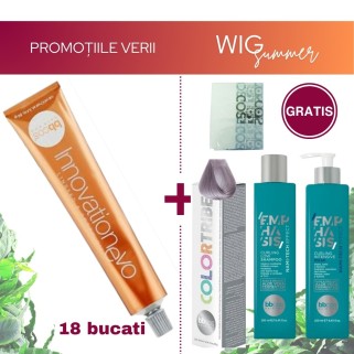 Pachet Promotional - 18 bucati BBCOS Vopsea de par Innovation EVO (100ml)