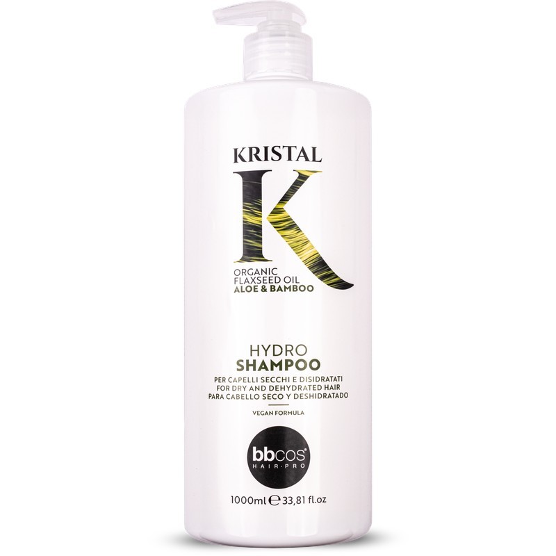 BBCOS KRISTAL HYDRO Sampon Hidratant cu Aloe, In si Bambus (1000ml)