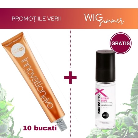 Pachet Promotional - 10 bucati BBCOS Vopsea de par Innovation EVO (100ml)
