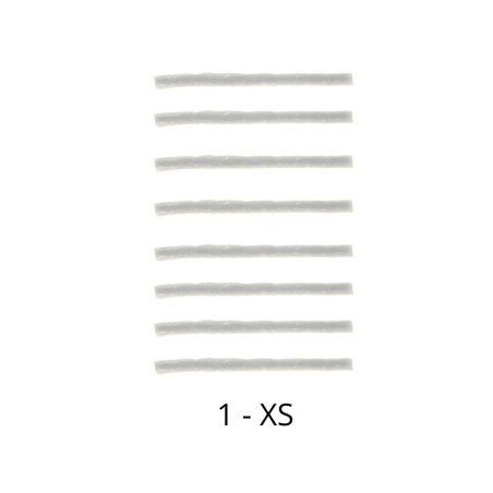 Bigudiuri pentru Permanent de Gene - Nr.1 XS (16 buc.)