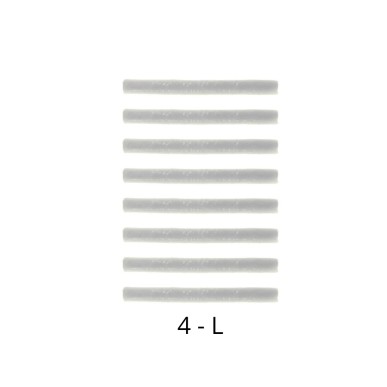 Bigudiuri pentru Permanent de Gene - Nr.4 L (16 buc.)