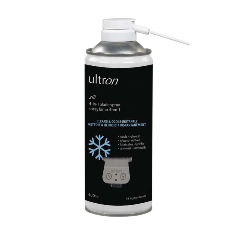 ULTRON Spray 4-in-1 ZILI 400ml pentru Racire, Curatare, Lubrifiere si Antirugina