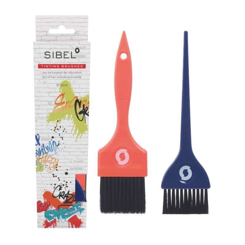 SIBEL Set Pensule Vopsit Crazy Graffiti 2buc (P005581)