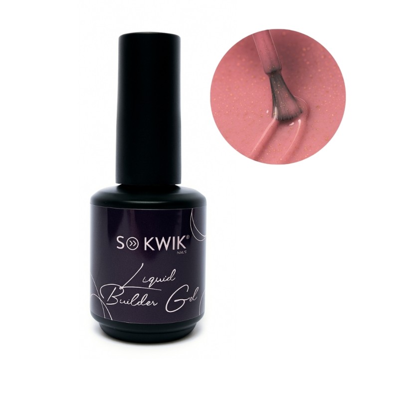 SoKwik Liquid Builder Gel Sunset (15ml) TPO Free si Hema Free