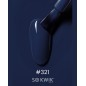 SoKwik Oja Semipermanenta Blue&Green Collection 321 – Midnight Blue (15ml) TPO Free si HEMA Free
