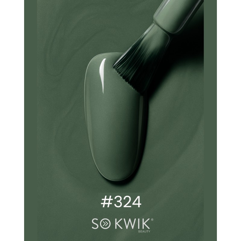 SoKwik Oja Semipermanenta Blue&Green Collection 324 – Olive Moss (15ml) TPO Free si HEMA Free SoKwik Oja Semipermanenta Blue&Green Collection 324 – Olive Moss (15ml) TPO Free si HEMA Free