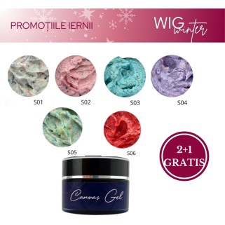 Pachet Promo SoKwik Canvas Gel Stone Collection 2+1 GRATIS