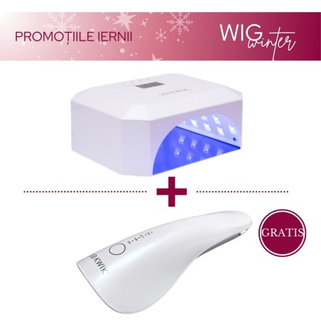 Pachet Promo SoKwik Lampa White Diamond + Mini Glow GRATUIT