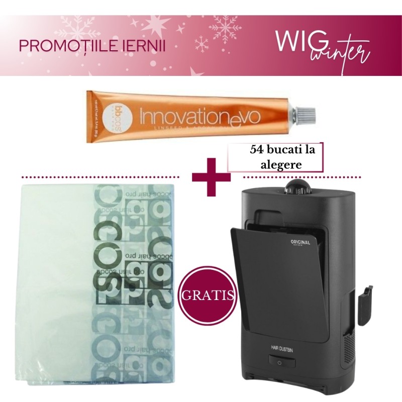 Pachet Promo 54 Vopsele Innovation EVO + Aspirator Profesional + Pelerine CADOU