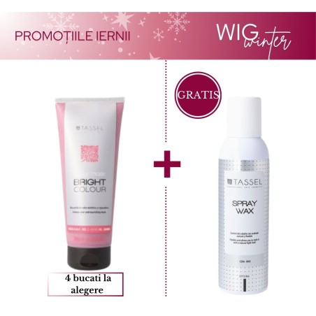 Pachet Promo 4 Masti Colorante Tassel + Spray Wax Cadou