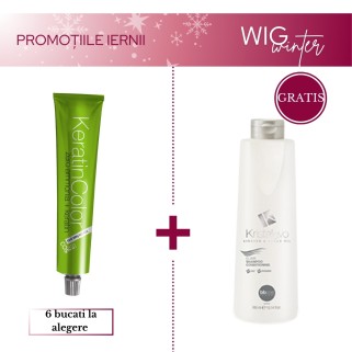 Pachet Promo 6 Vopsele Keratin Color + Sampon Cadou