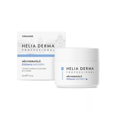 HELIA DERMA Crema Noapte Hidratare Profunda cu Ceramide si Vitamina E