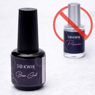 gel de baza transparent pentru unghii sokwik 15ml fara primer