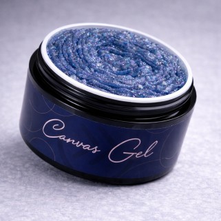 gel decorativ flakes frozen blue canvas gel f02 sokwik