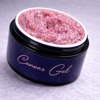 Gel decorativ Flakes Rose Gold pentru unghii SoKwik