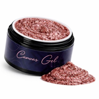 gel decorativ flakes velvet ruby canvas gel f06 sokwik