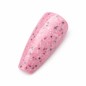 Gel decorativ cu efect mineral roz pentru unghii – Canvas Gel S02 Pink Stone Crust SoKwik (8gr) TPO Free si Hema Free