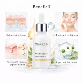 ser hidratant fata microbiom anaconda professional 30ml