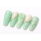 Gel decorativ cu efect mineral verde menta pentru unghii – Canvas Gel S05 Mint Quartz SoKwik (8gr) TPO Free si Hema Free