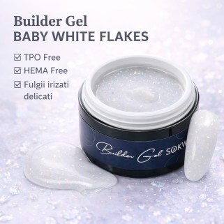 gel de constructie baby white flakes sokwik 50ml tpo free hema free