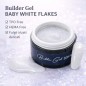 Gel de constructie pentru unghii – Builder Gel Baby White Flakes SoKwik 50ml (TPO Free si Hema Free)