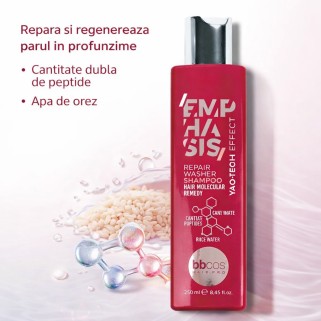sampon reparator pentru par emphasis yao tech bbcos 250ml