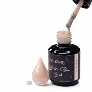 builder flexi base gel cover sand sokwik 15ml gel baza unghii