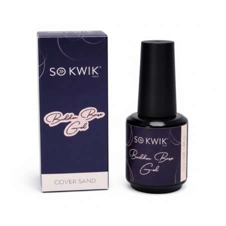builder flexi base gel cover sand sokwik 15ml gel baza unghii