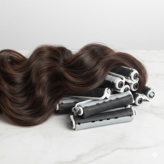 Bigudiuri permanent LONG 19mm Eurostil 0906 set 12 buc