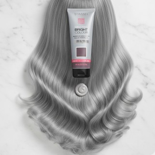 Masca coloranta cenusiu Bright Colour Tassel 200ml