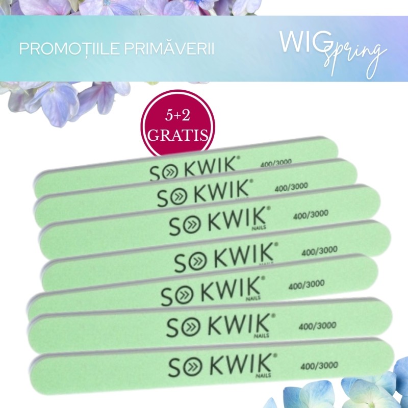 Pachet Promo Pila Luciu Dreapta 400/3000 SoKwik – 5+2 GRATIS