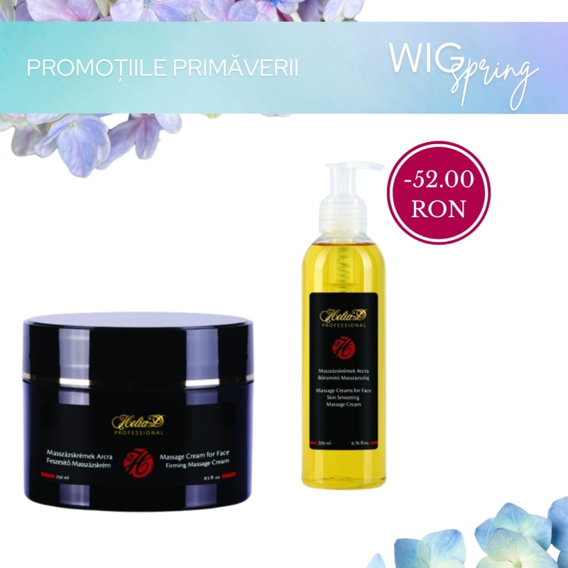 Pachet Promo Helia-D Professional – Crema Fermitate 250ml + Ulei Netezire 200ml