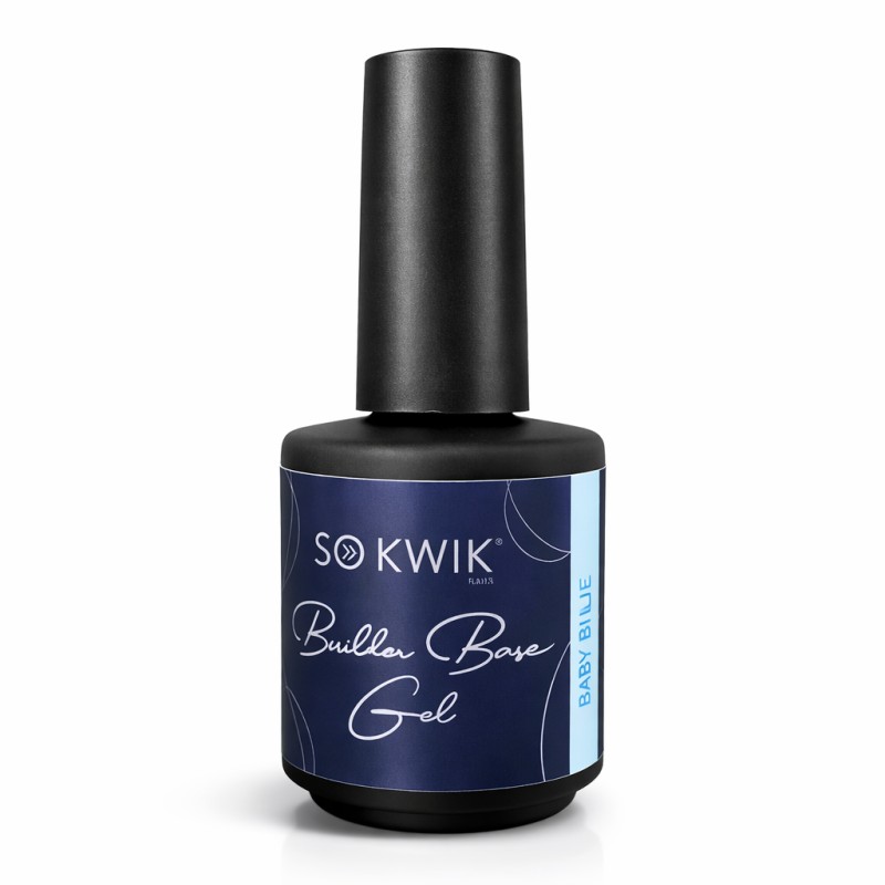 Gel de baza pentru unghii – Builder Rubber Base Baby Blue SoKwik 15ml (TPO Free si Hema Free)