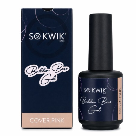 gel baza unghii Cover Pink SoKwik 15ml rubber