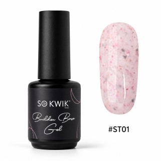 gel baza Stone Style ST01 SoKwik 15ml particule sclipici