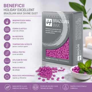 ceara pentru epilat elastica Holiday Divine Dust Melissa 500g