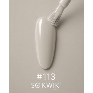 Oja semipermanenta nude bej Soft Beige 113 Latte Nude Collection SoKwik