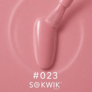 Oja semipermanenta roz delicat Pink Veil 023 Pure Elegance Collection SoKwik