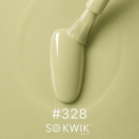 Oja Semipermanenta Verde Fistic 328 Pistachio Cream SoKwik
