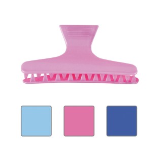 Clame colorate pentru par Eurostil set 12 bucati cod 0084