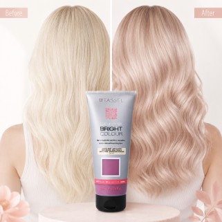 Masca coloranta blond vanilie bej rose TASSEL Vanilla 200ml