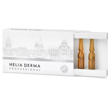 Fiole profesionale pentru fermitate cu Matrixyl 3000 si Acid Hialuronic HELIA DERMA Professional Peptide 5x2ml