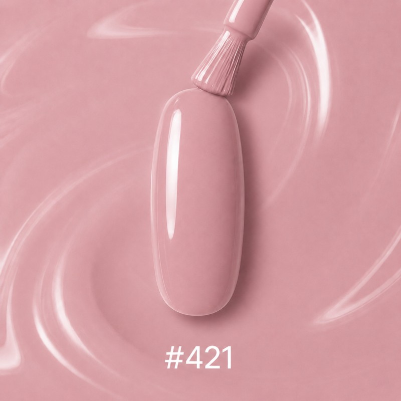 Oja Semipermanenta Soft Bloom Collection 421 Blush Petal SoKwik 15ml TPO Free si Hema Free