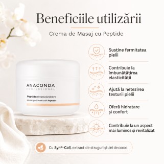 Crema de masaj cu peptide Syn-Coll Anaconda Professional 250ml pentru lifting si fermitate