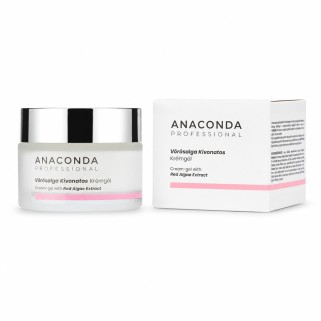 Crema-gel Rosacea cu extract de alga rosie Anaconda Professional 50ml pentru ten sensibil