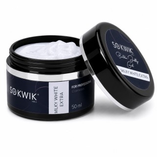 Builder Gel Milky White Extra SoKwik 50ml TPO Hema Free